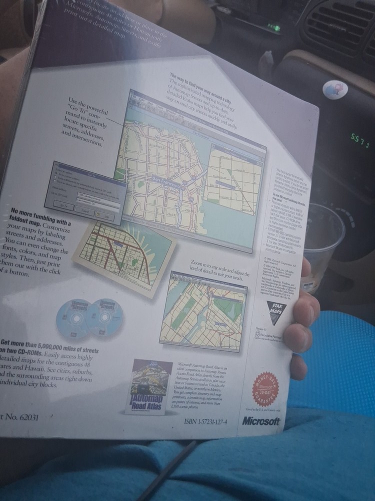 Microsoft Automap Streets Microsoft Home Platform: Windows 95