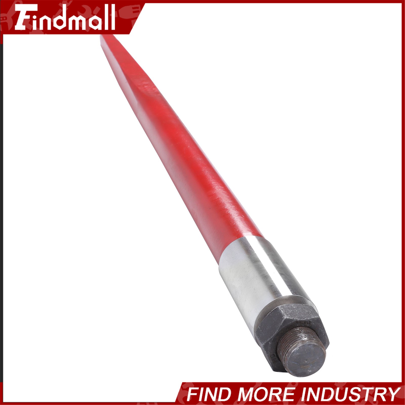 43" Hay Bale Spear Red 3000lbs Capacity Spike Fork Fit For Tractors Loaders 2Pcs