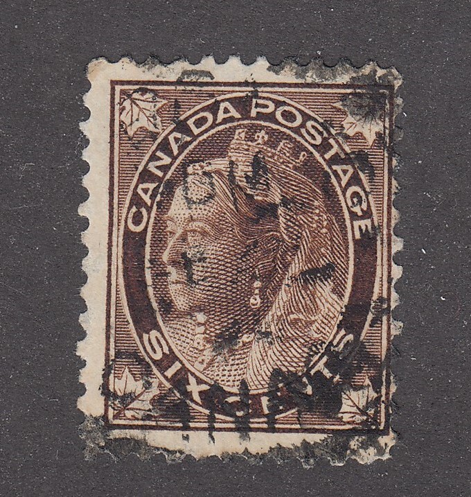 Canada #71 Used "Maple Leaf" Issue - Squared Circle Cancel