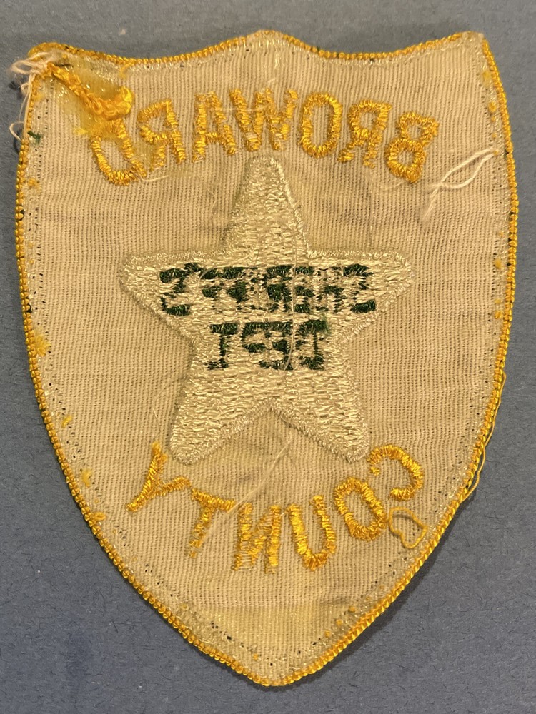 FLORIDA, BROWARD COUNTY SHERIFF'S OFFICE PATCH 3"