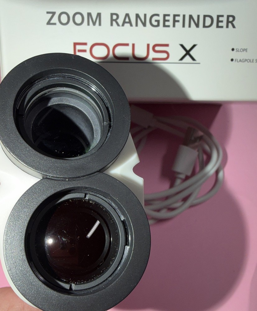 ZOOM Focus X Golf Range Finder Rechargeable