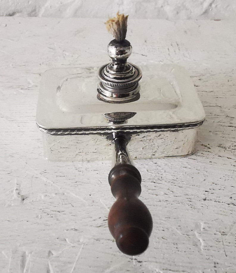 Asprey Fine Solid Silver Table Lighter - London 1938