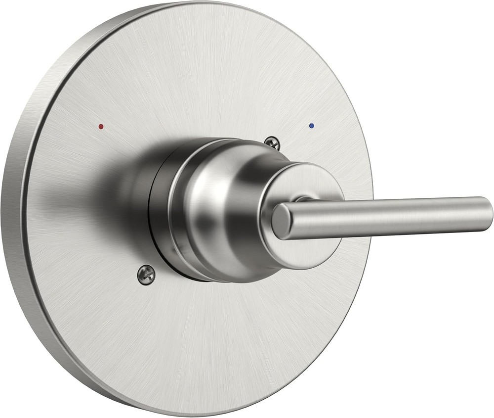 Durable Metal Shower Trim Kit with Easy-Adjust Handle & Temperature Control
