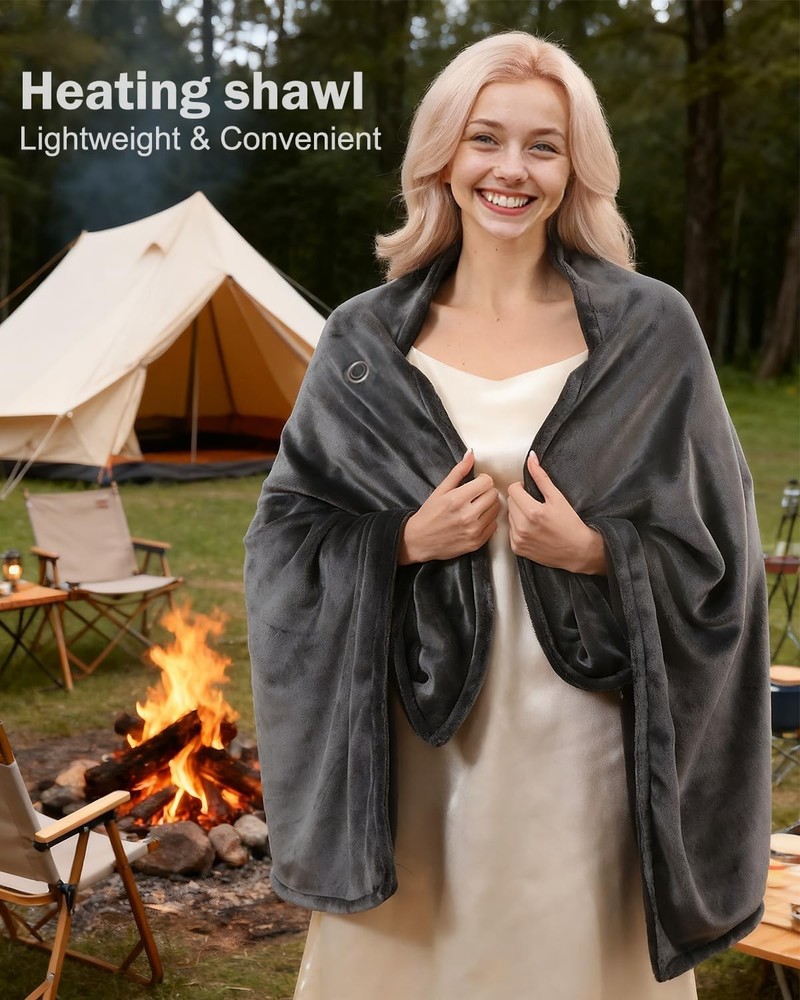 Multi-Functional Heated Sleeping Bag Liner - Versatile Warmth for Outdoor Use