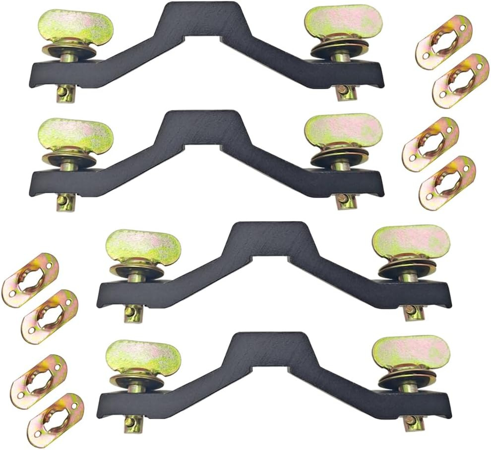 Moving Head Light Bridge Connector Truss Clamp Bracket (4 Pack), Fast-Lock Conne