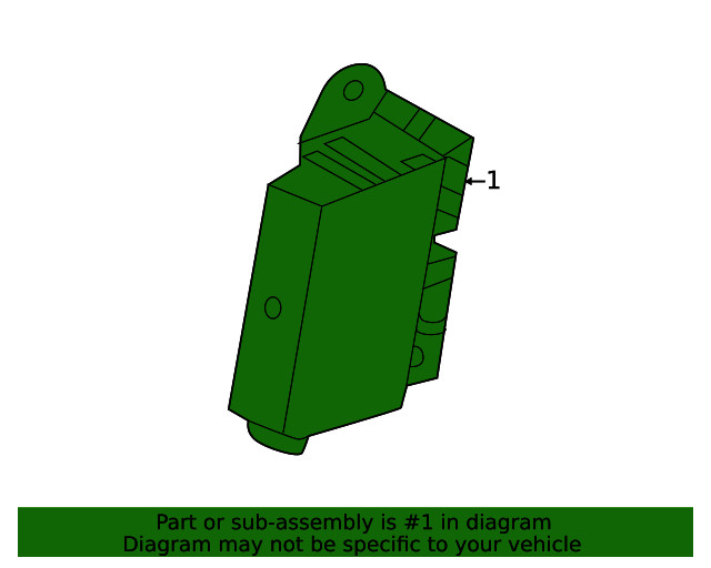 Genuine Volkswagen Control Module 1EA-919-294-B