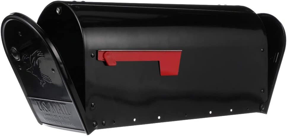 Gibraltar Mailboxes OM160BEC Outback Double Door Large Capacity Mailbox Black