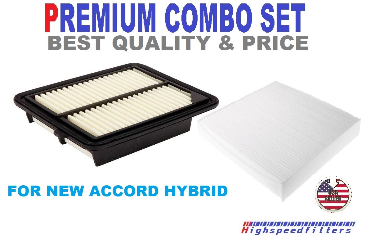 COMBO Engine Air Filter + Cabin Filter for 2020 - 2022 HONDA CR-V 2.0L HYBRID