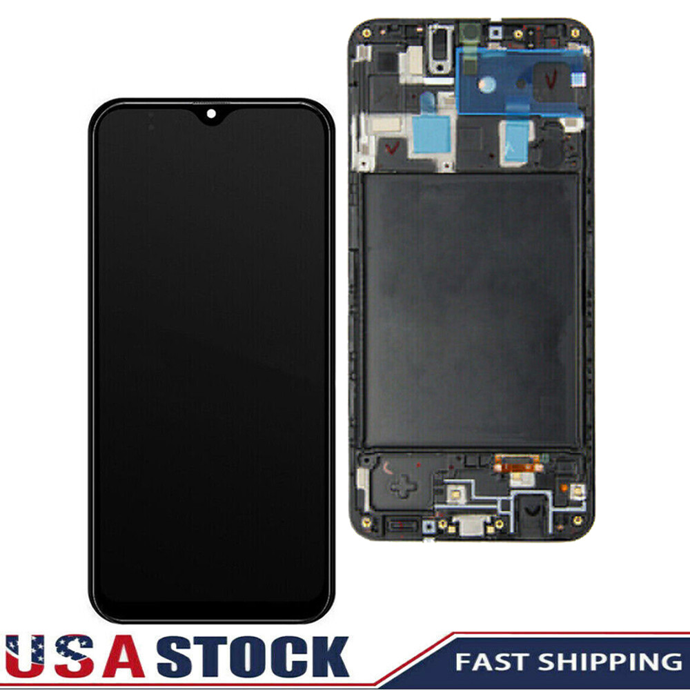 Replace For Samsung Galaxy A20 SM-A205U LCD Display Touch Screen Digitizer Frame