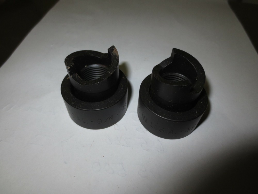 2 Ideal KO Master Knockout Punches for  3/4" Conduit size