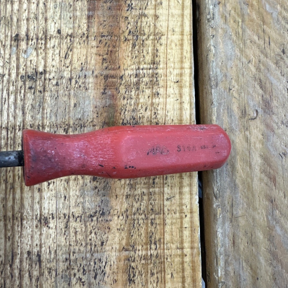 MAC TOOLS BRAKE SPRING RETAINER TOOL RED HARD HANDLE S14A