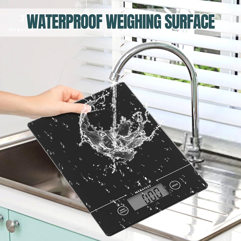 Digital Scale Stylish Design Extra Large LCD Display