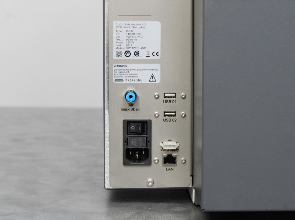 BUCHI Pure C-810 Flash Chromatography System with Racks