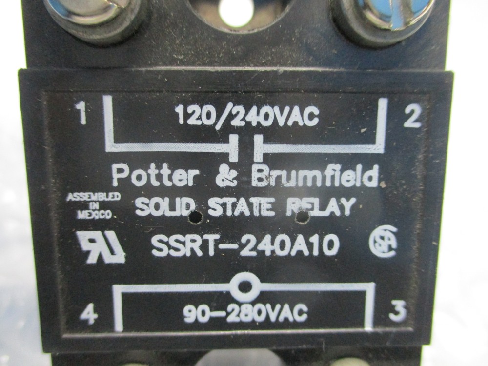 POTTER & BRUMFIELD SSRT-240A10 SOLID STATE RELAY NSNP