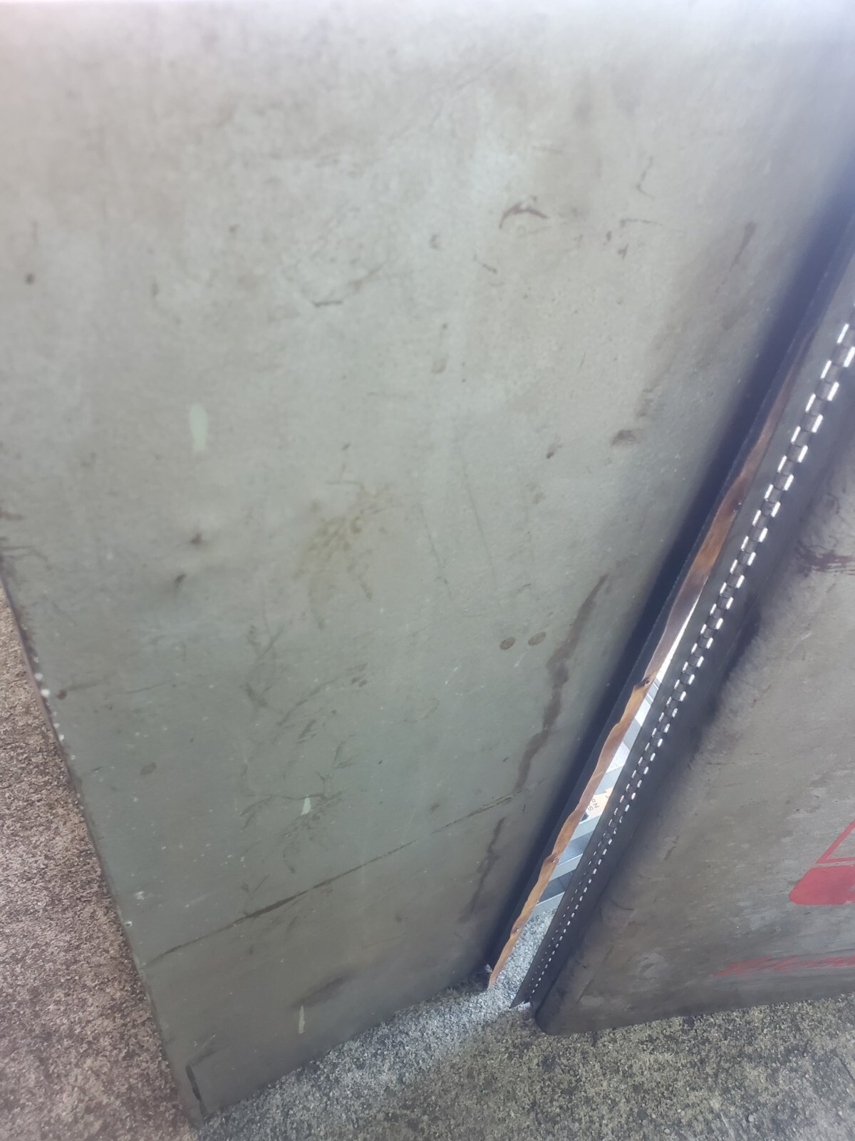 Vintage Shurhit Ignition Steel Automotive Advertising Workshop Cabinet *P/U ONLY