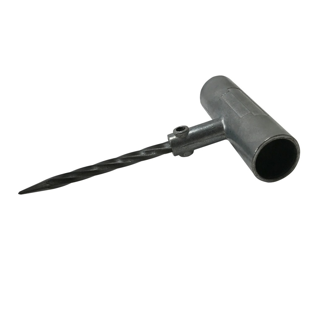 Die Cast T-Handle Tire Plug Repair Tool Set Steel Split Eye Needle & Probe