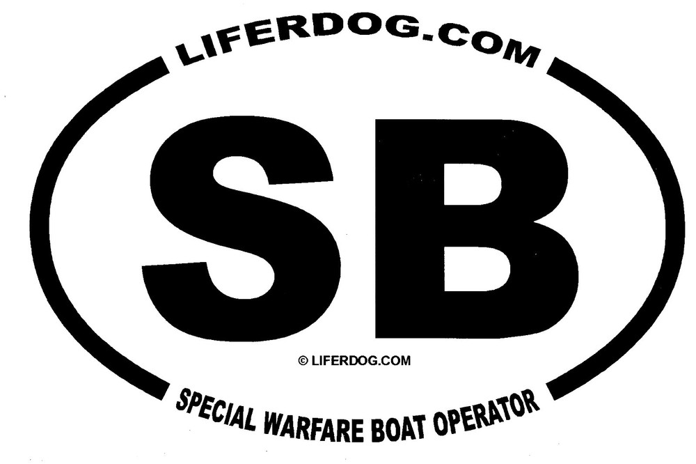 4x6 USN  SB SPECIAL WARFARE BOAT OPERATOR    STICKER