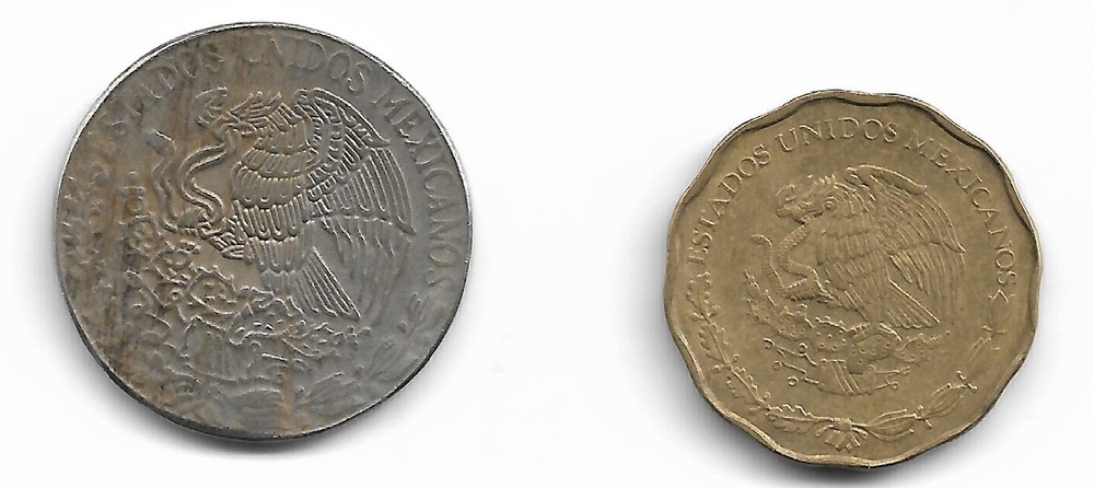 Mexico 50 Centavos (2 Coins)