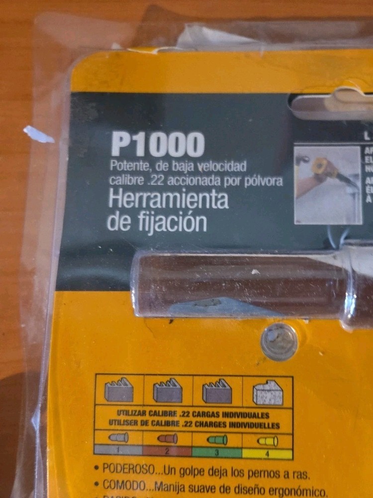DeWalt P1000 Fastening Tool (DDF211000P) .22 Caliber