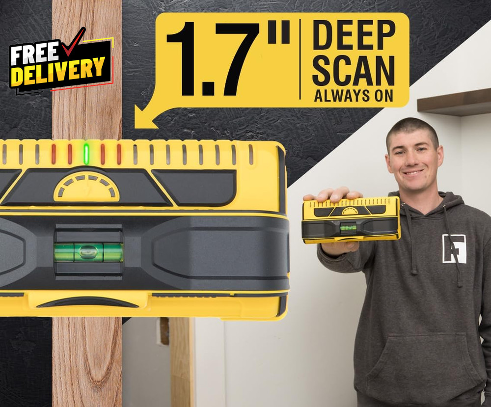 ProSensor M210 Stud Finder 13 Sensor Wall Scanner Wood Metal Live Wire Detect