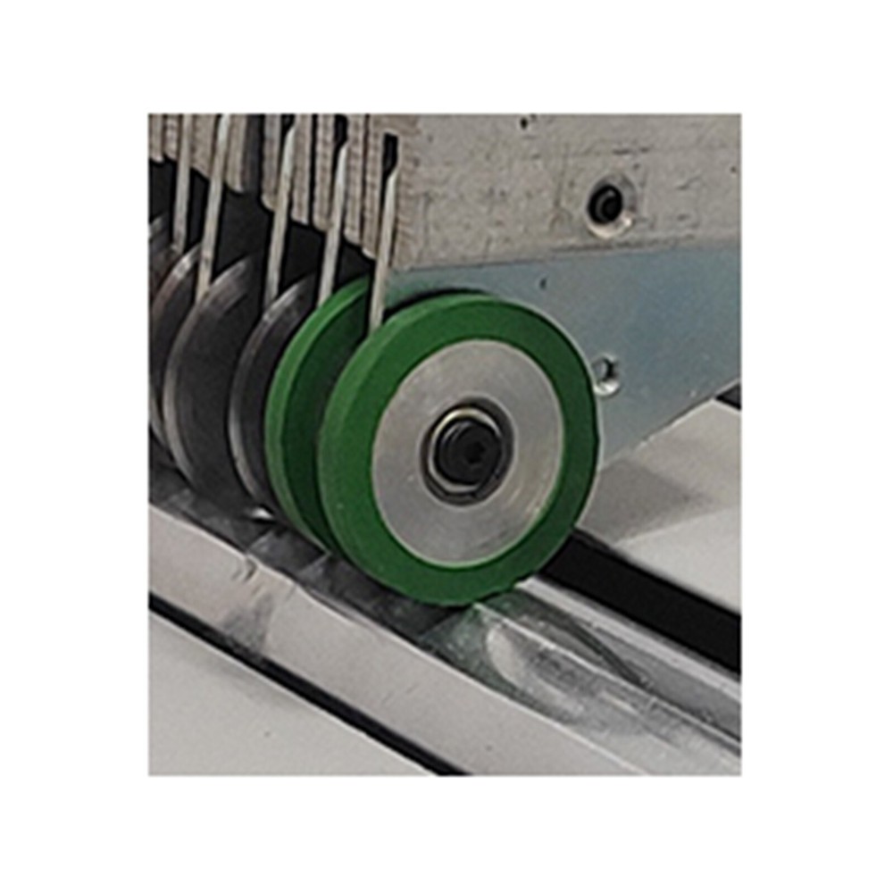 Electric Adhesive Marking Machine Automatic 400mm Sticker Half Cutting Machine