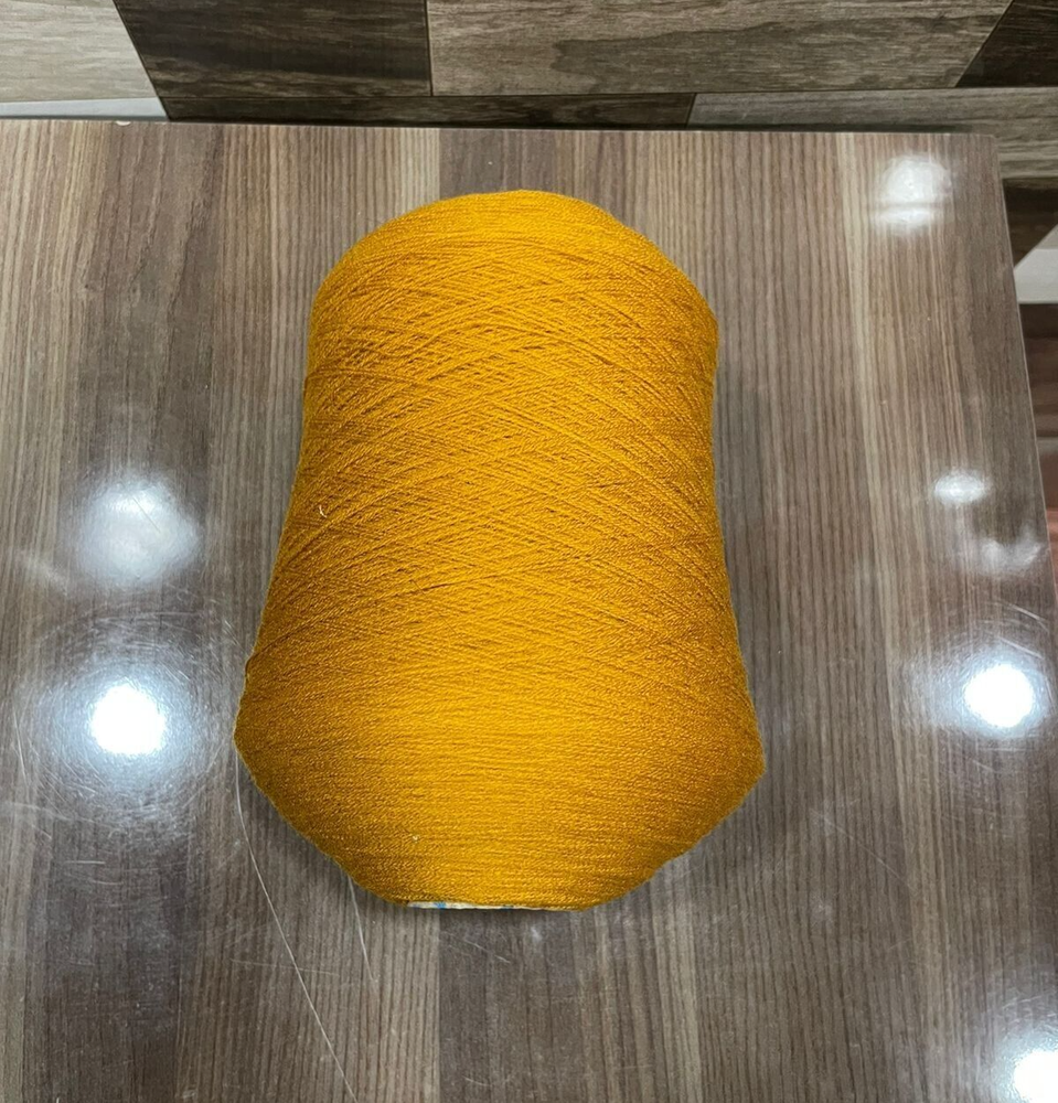 Falak Embroidery Thread type Wool (Mustard) Free Shipping