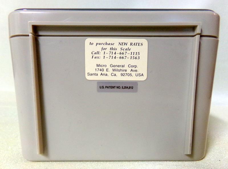 Memphis Sottsass Era Mid Century Modern Micro General Mail Mate Postal Scale
