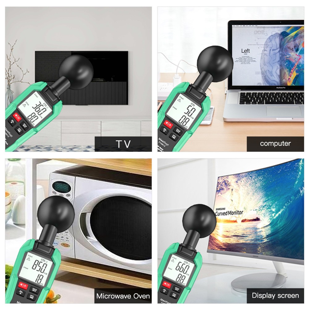 EMF Meter Electromagnetic Field Tester Electromagnetic Wave Radiation Detector