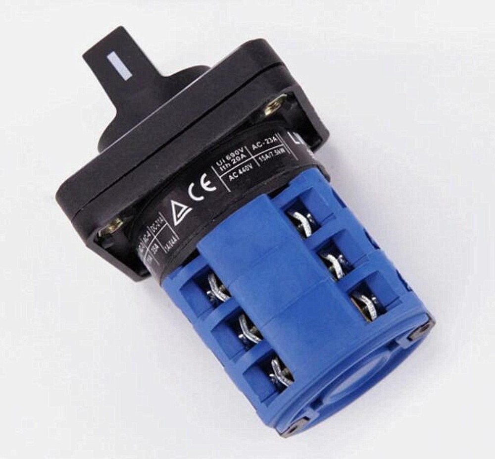 3 Files Forward Reverse The Mill Switch LW26-20LW28 For CNC Milling Machine Part