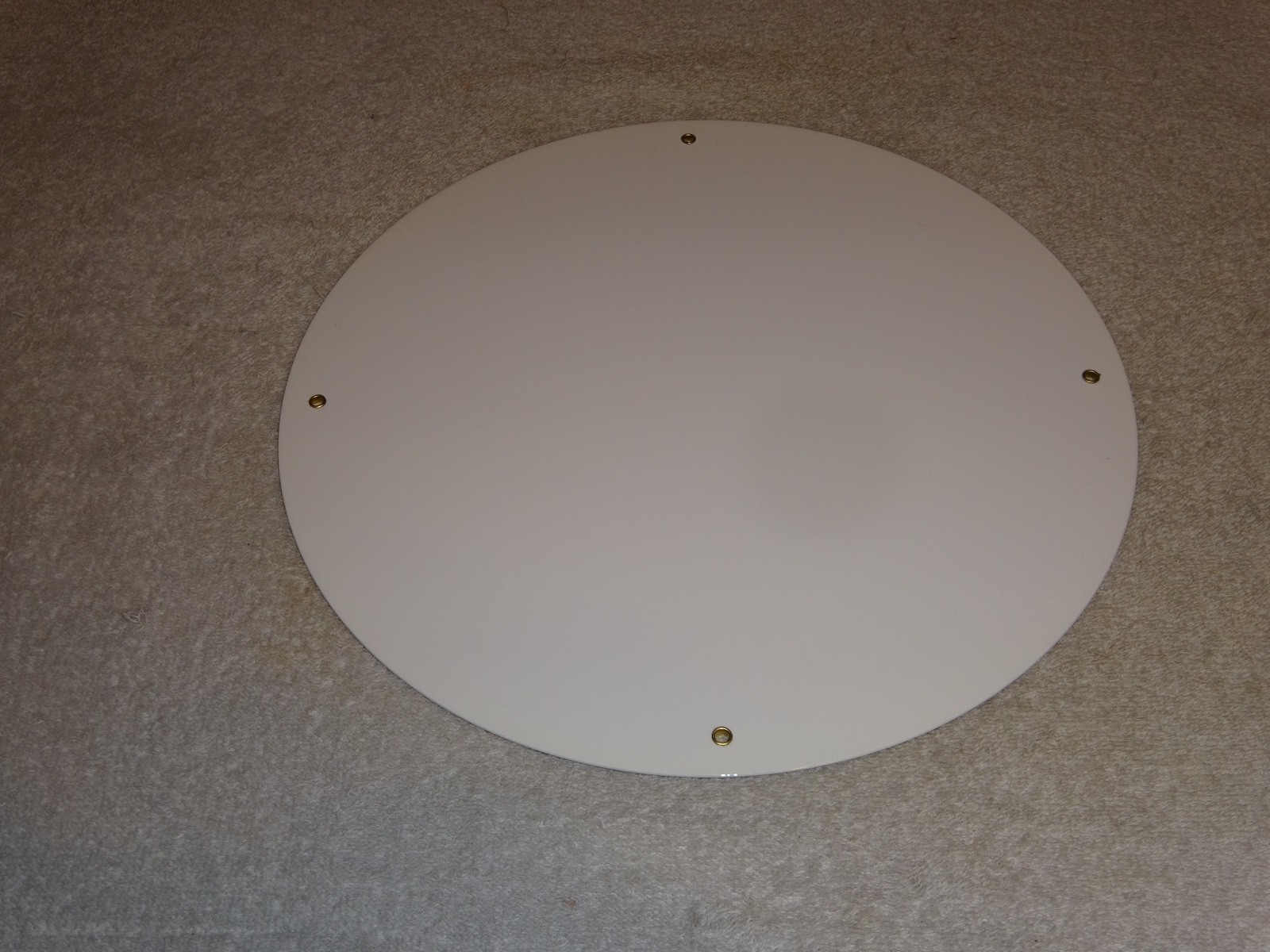 VINTAGE AMERICAN GASOLINE POWERFUL EAGLE 11 3/4" PORCELAIN METAL GAS & OIL SIGN