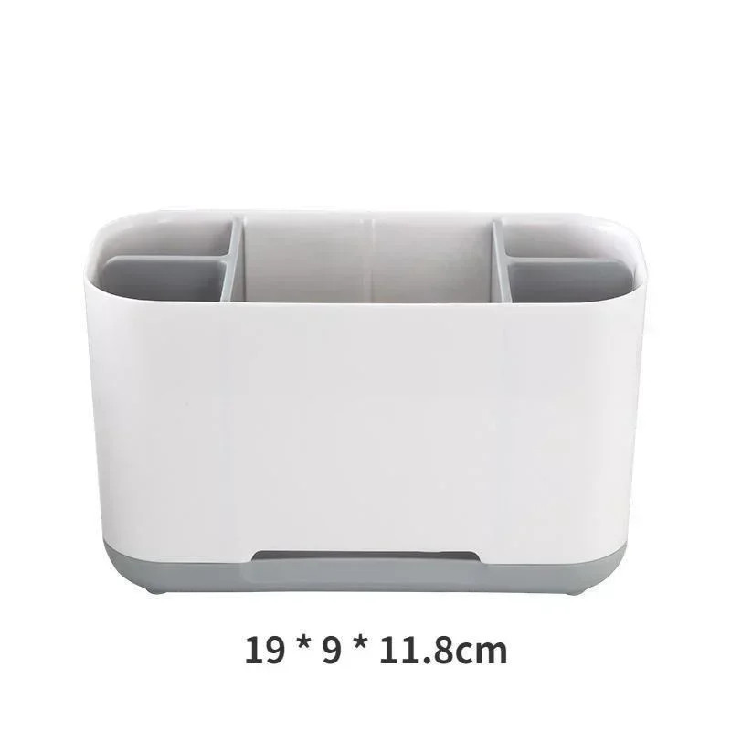 Electric Toothbrush Makeup Brush Holder Toothpaste Storage Case Large Capacity D