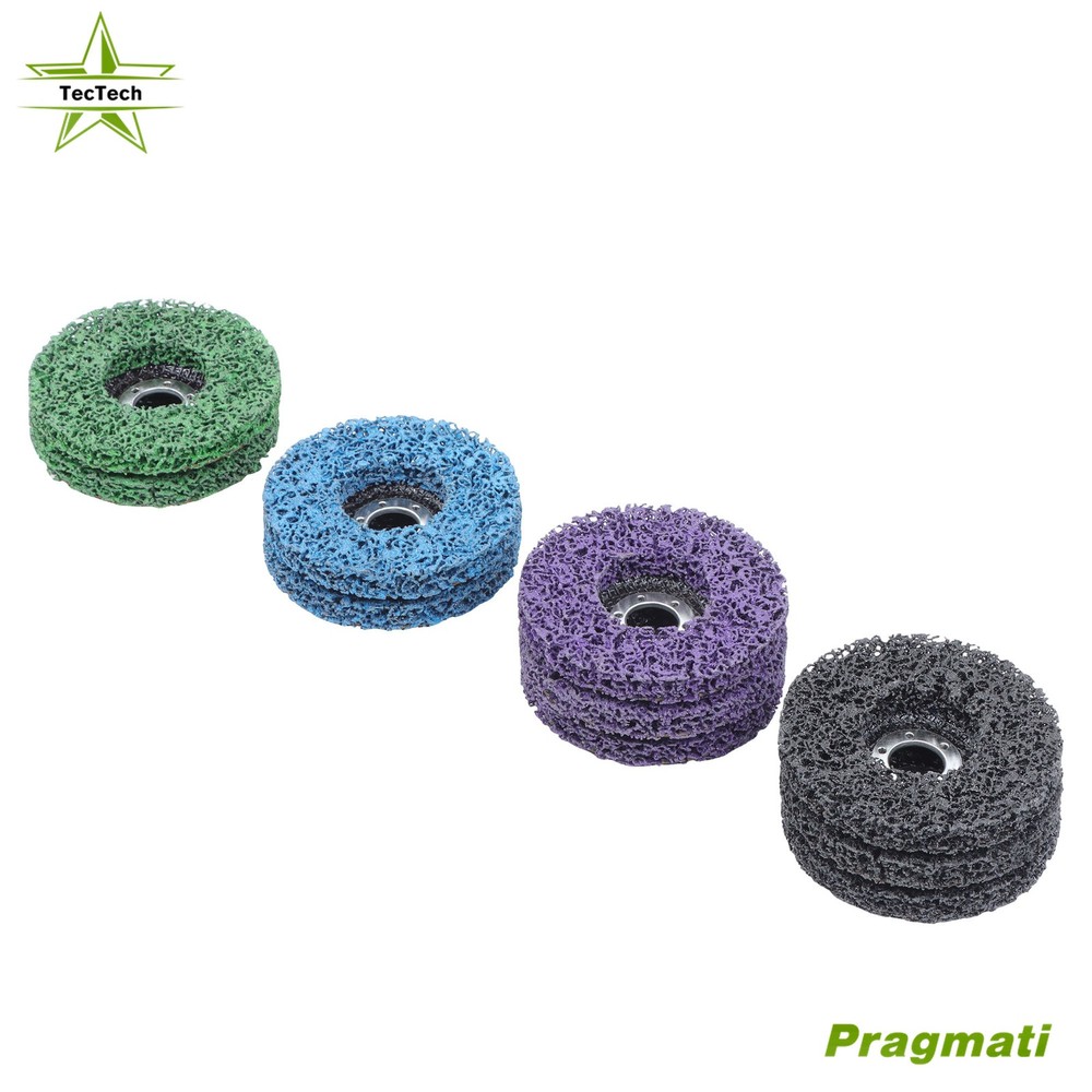 4.5" Paint Stripping Discs 10PCS for Angle Grinder Rust Multi Color Set
