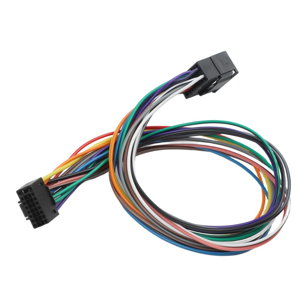 16Pin ISO Wire Harness Extension Cable for Car Stereo For Android Installation