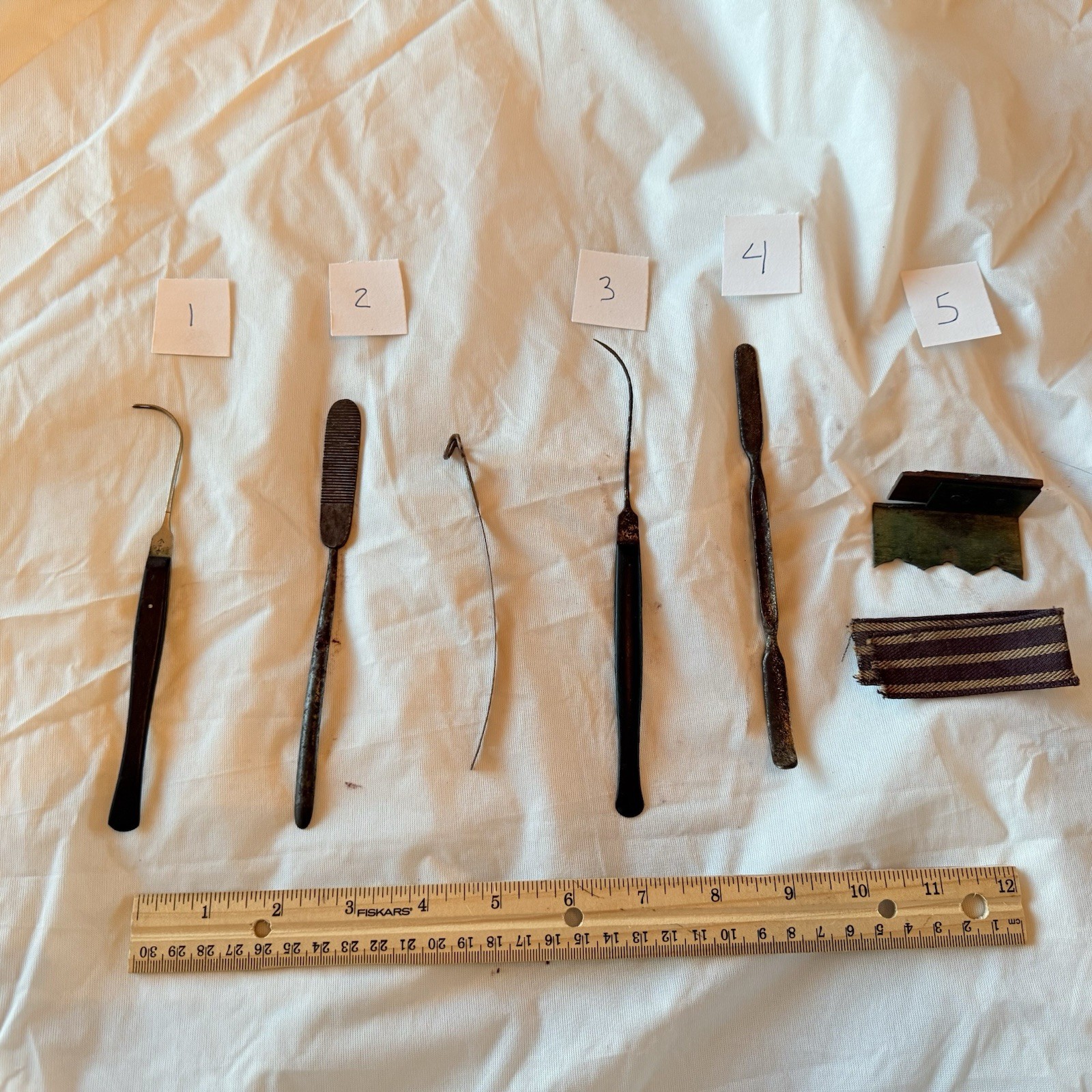 MUSEUM RARE: 43rd Regt Foot Surgical Kit - Arnold & Sons -1843-1886 & WWI Marked