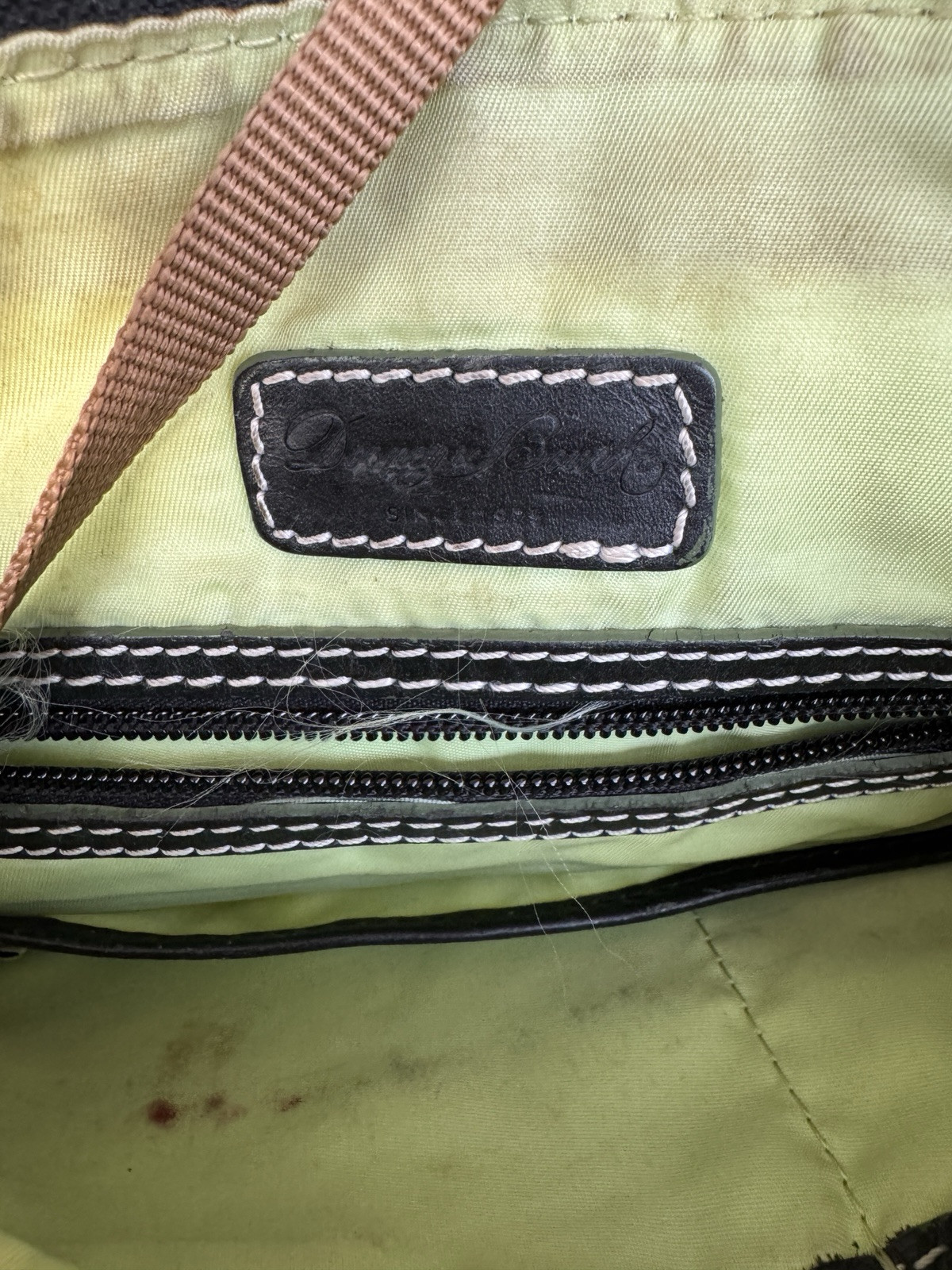 Disney Dooney & Bourke Haunted Mansion Portraits Shopper Crossbody Bag Purse