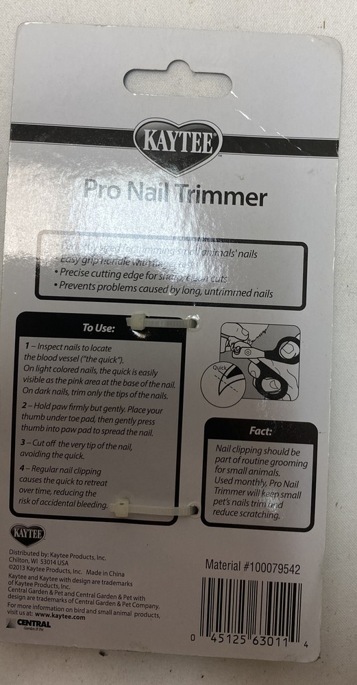 Kaytee Pro Nail Trimmer