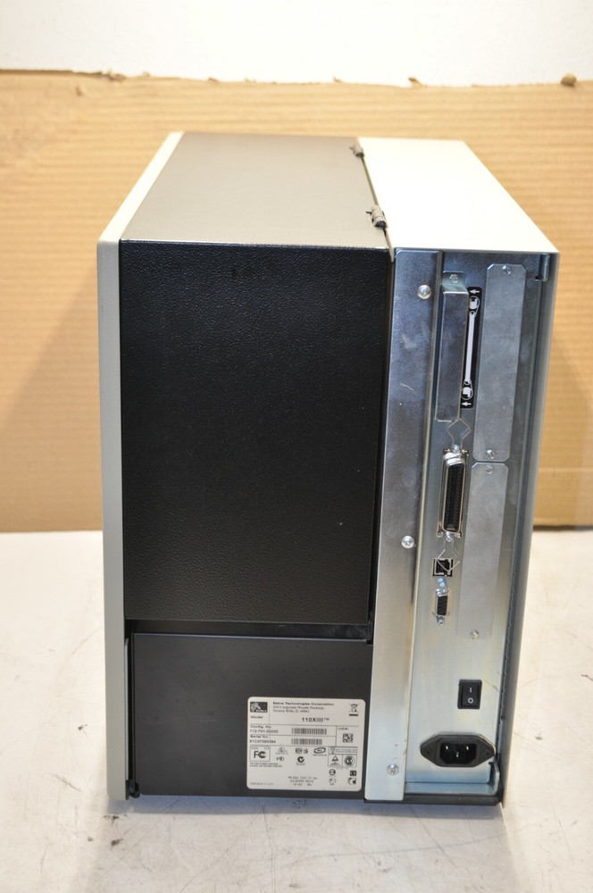 Zebra 110XiIIIPlus Barcode Label Printer 112-701-00000