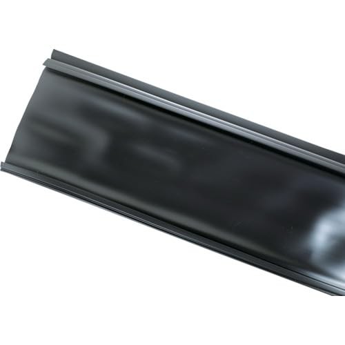 TRUSCO Easylock Zippered Binding Protector, 5m, 40mm Diameter, Black