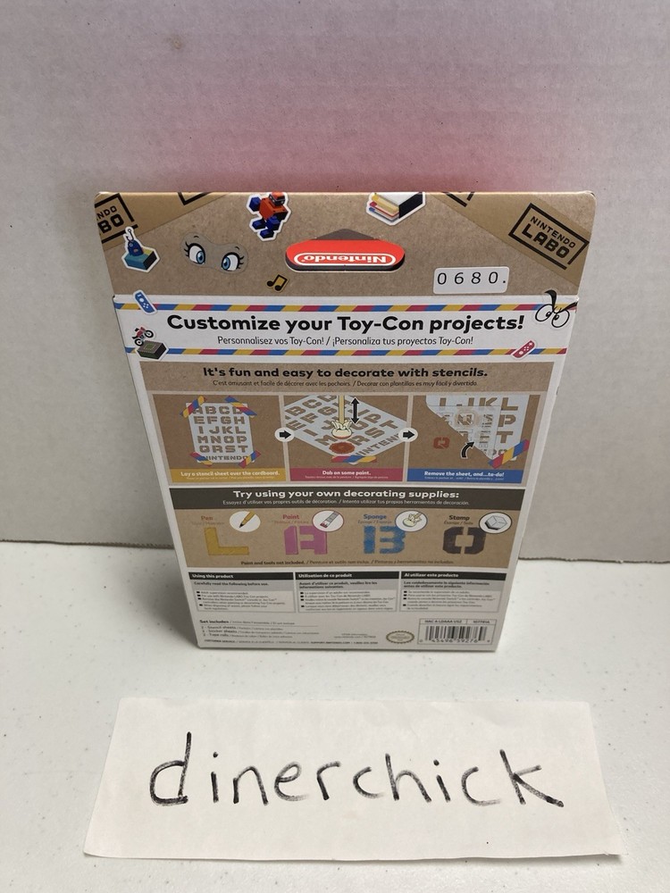 Nintendo Switch LABO Customization Set - Brand New!