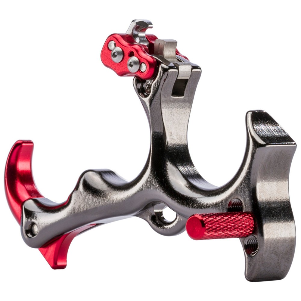 Tru-Fire Sear Hand-Held Archery Release for Compound Bow - RED
