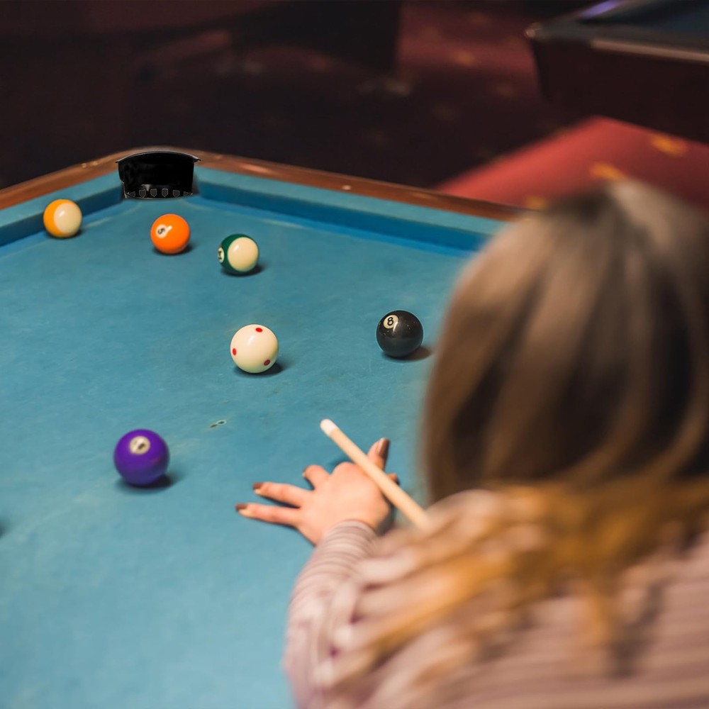 Eorbow 6 Pack Pool Table Pockets, Heavy Duty Billiard Set Including 4 Corner ...