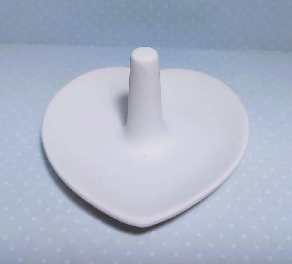 Ring / Jewelry Dish ~ Ceramic Bisque Ready to Paint