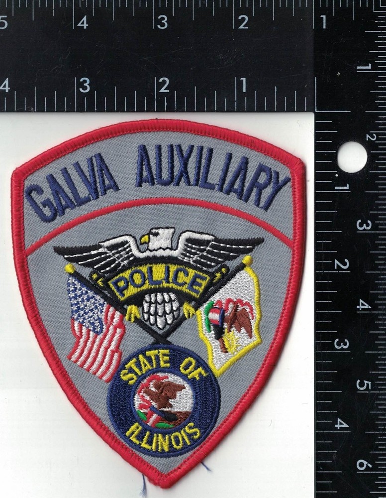 Galva Auxiliary Police Patch Illinois IL