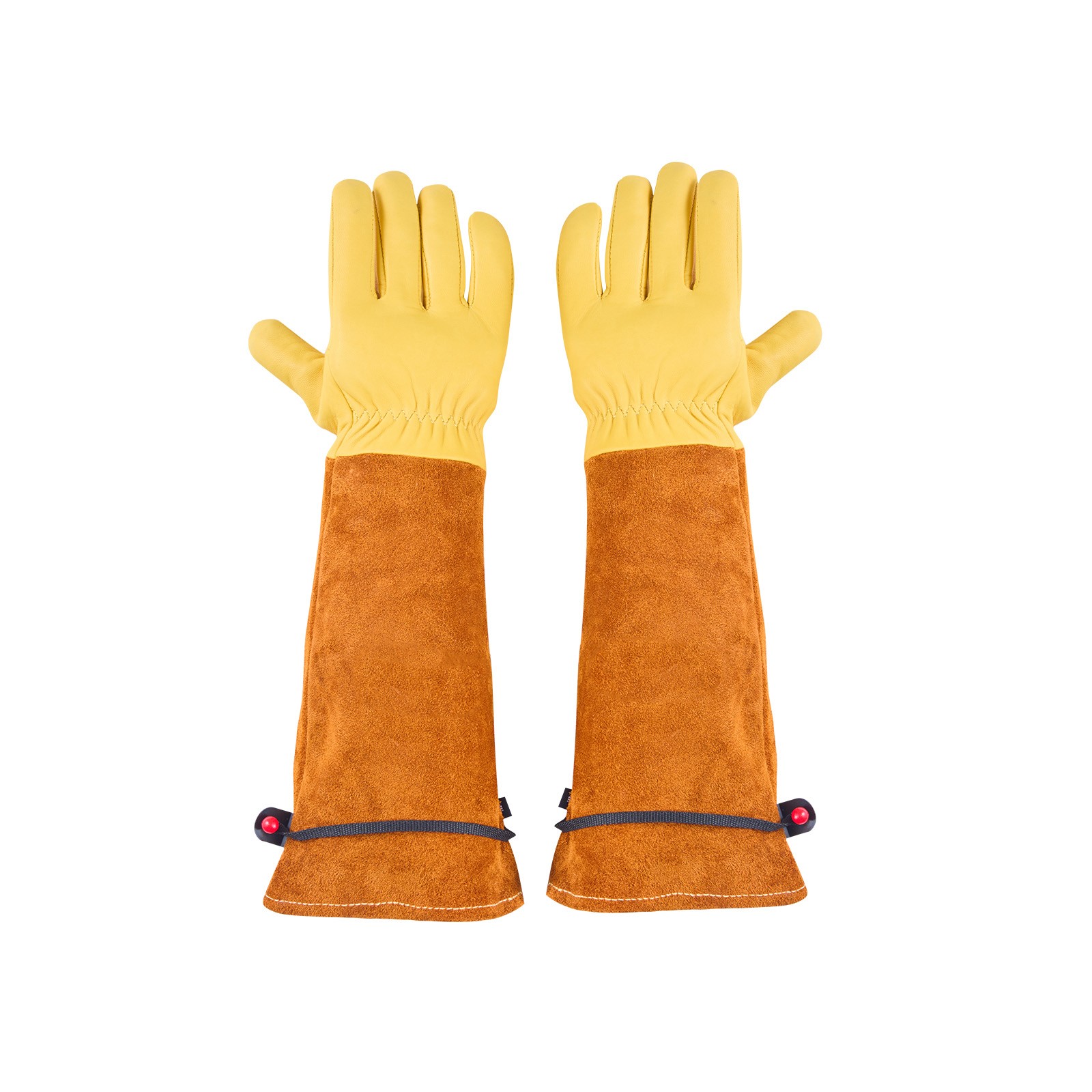 Gardening Gloves Thorn Proof Long Leather Rose Pruning Gloves for Men & Women