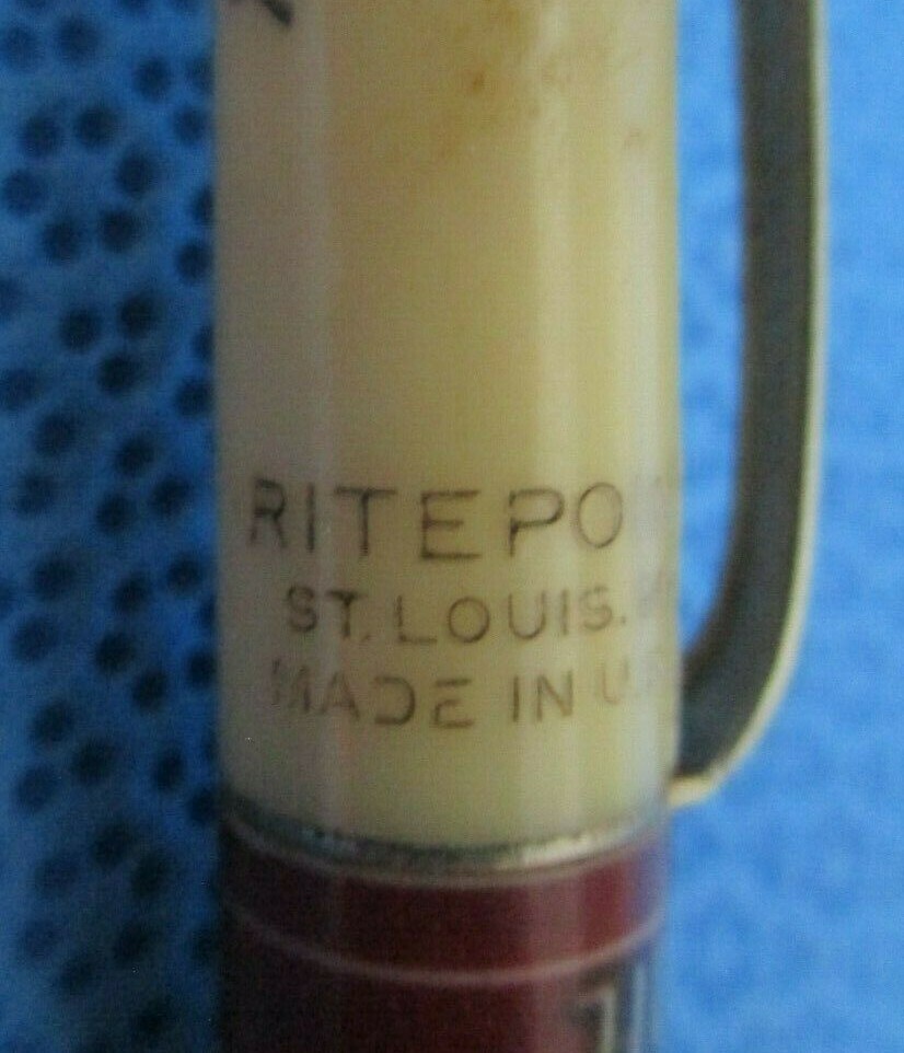 OIL CAN TOP MECHANICAL PENCILS - PHILLIPS 66 - LONG OIL COMPANY OF KANSAS