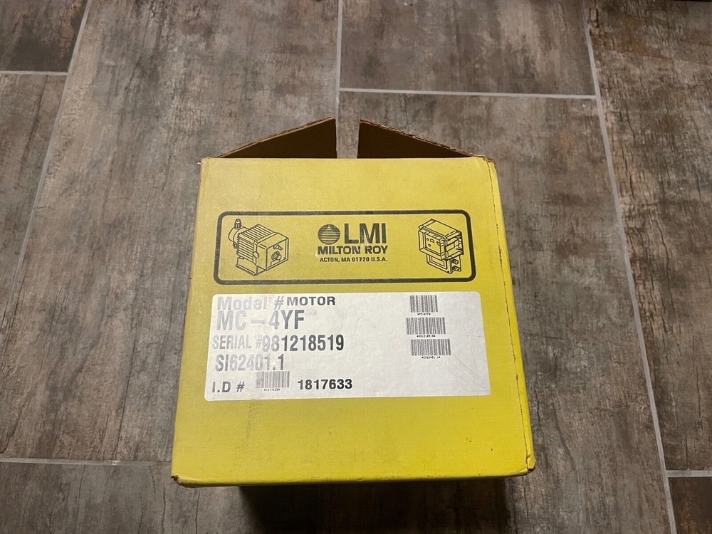 Milton Roy LMI / Motor Controller / MC-4YF