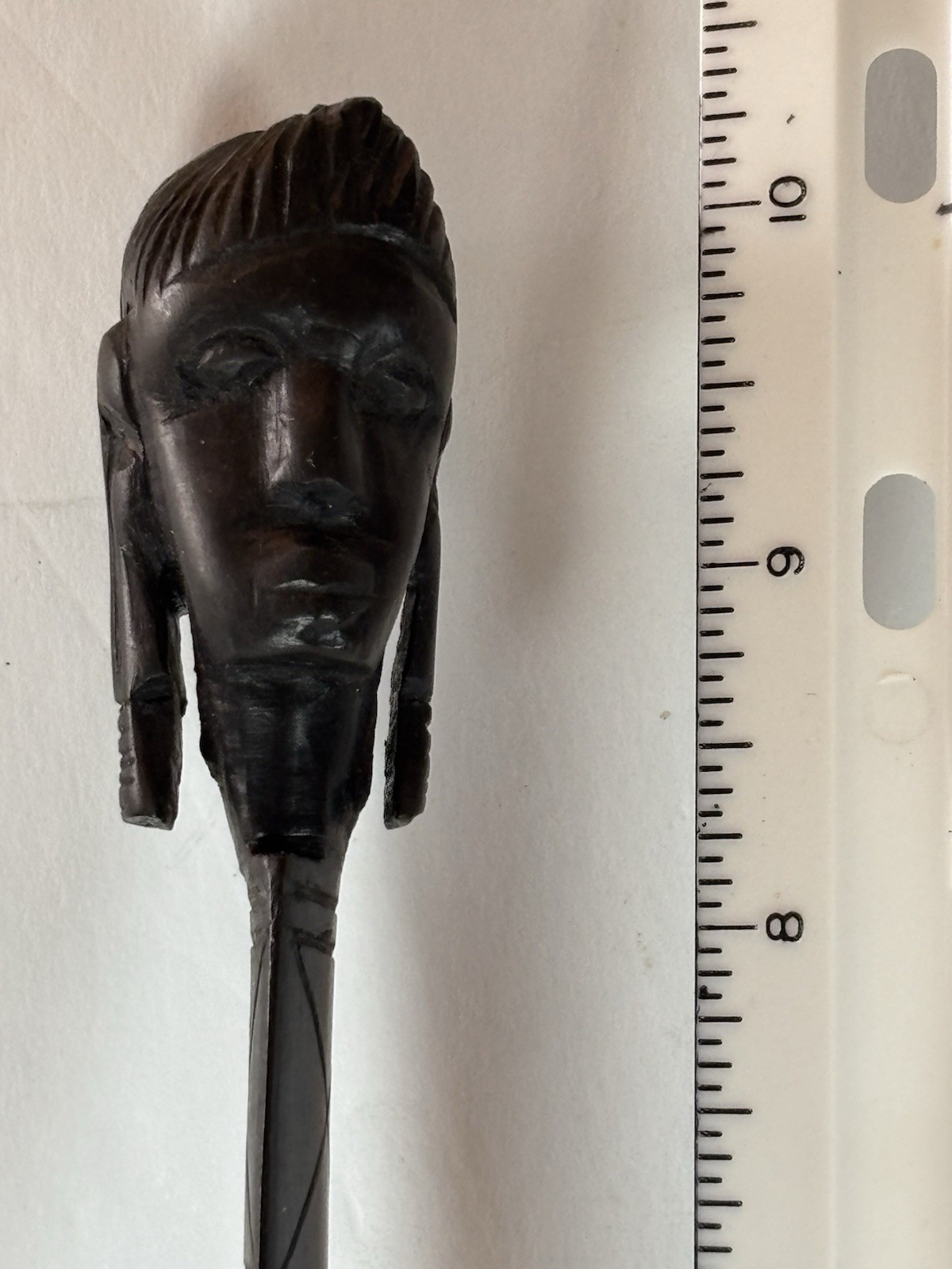 AFRICAN/VINTAGE/EBONY?/CARVED /LETTER OPENERS/LOT 2 /TANGANYIKA /TESTED/EUC