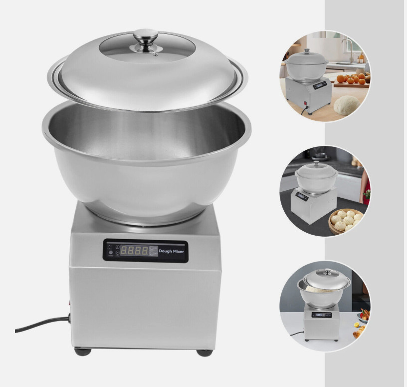 Commercial Electric Food Mixer Stand 8KG Dough Flour Mixer Machine Dual Rotation