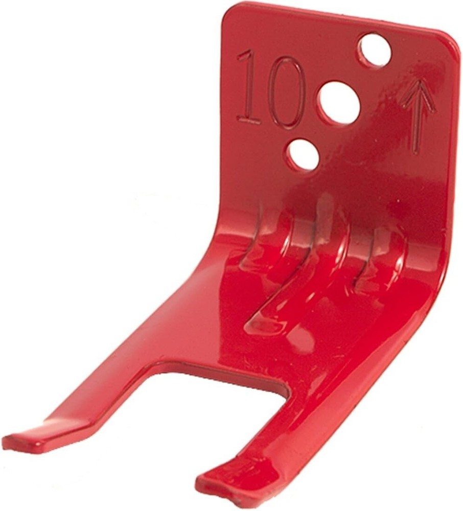 (4 Wall Hooks) Fire Extinguisher Wall, Hook, Mount, Bracket - Screws and Washers