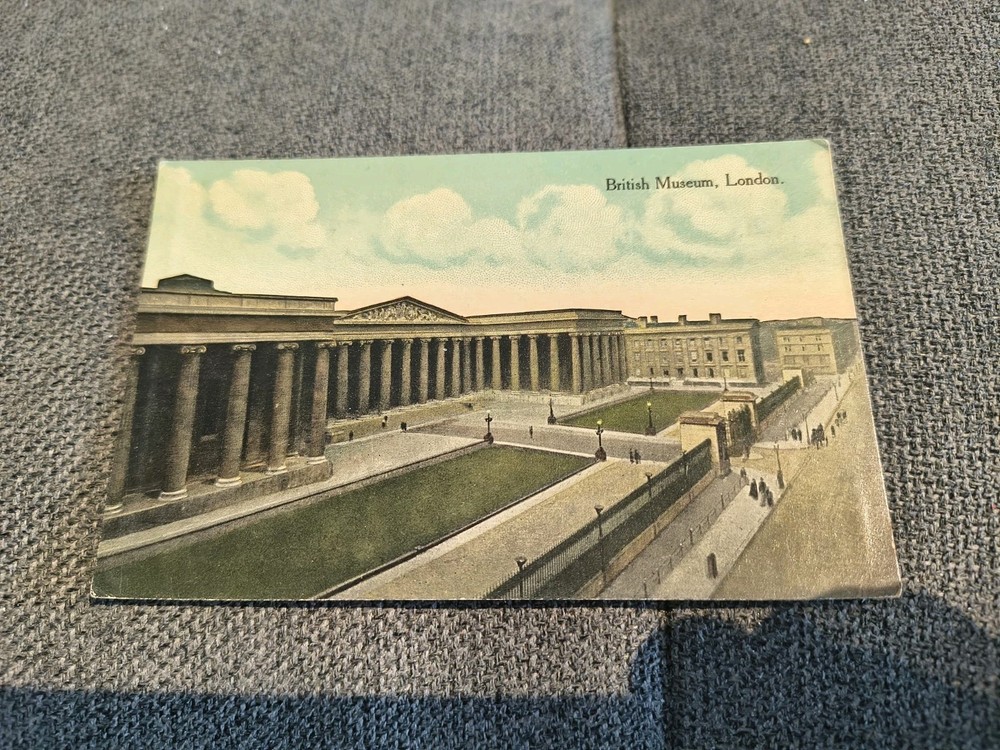 British Museum London Postcard